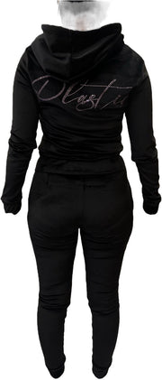 Cargar imagen en el visor de la galería, Conjunto deportivo de terciopelo de plástico