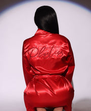 Cargar imagen en el visor de la galería, Bata de satén Sensation