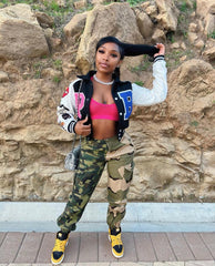 Real Bxtch Varsity Jacket