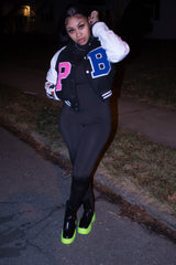 Real Bxtch Varsity Jacket