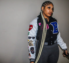 Real Bxtch Varsity Jacket