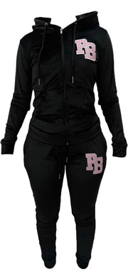 Cargar imagen en el visor de la galería, Conjunto deportivo de terciopelo de plástico