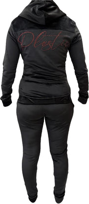 Cargar imagen en el visor de la galería, Conjunto deportivo de terciopelo de plástico