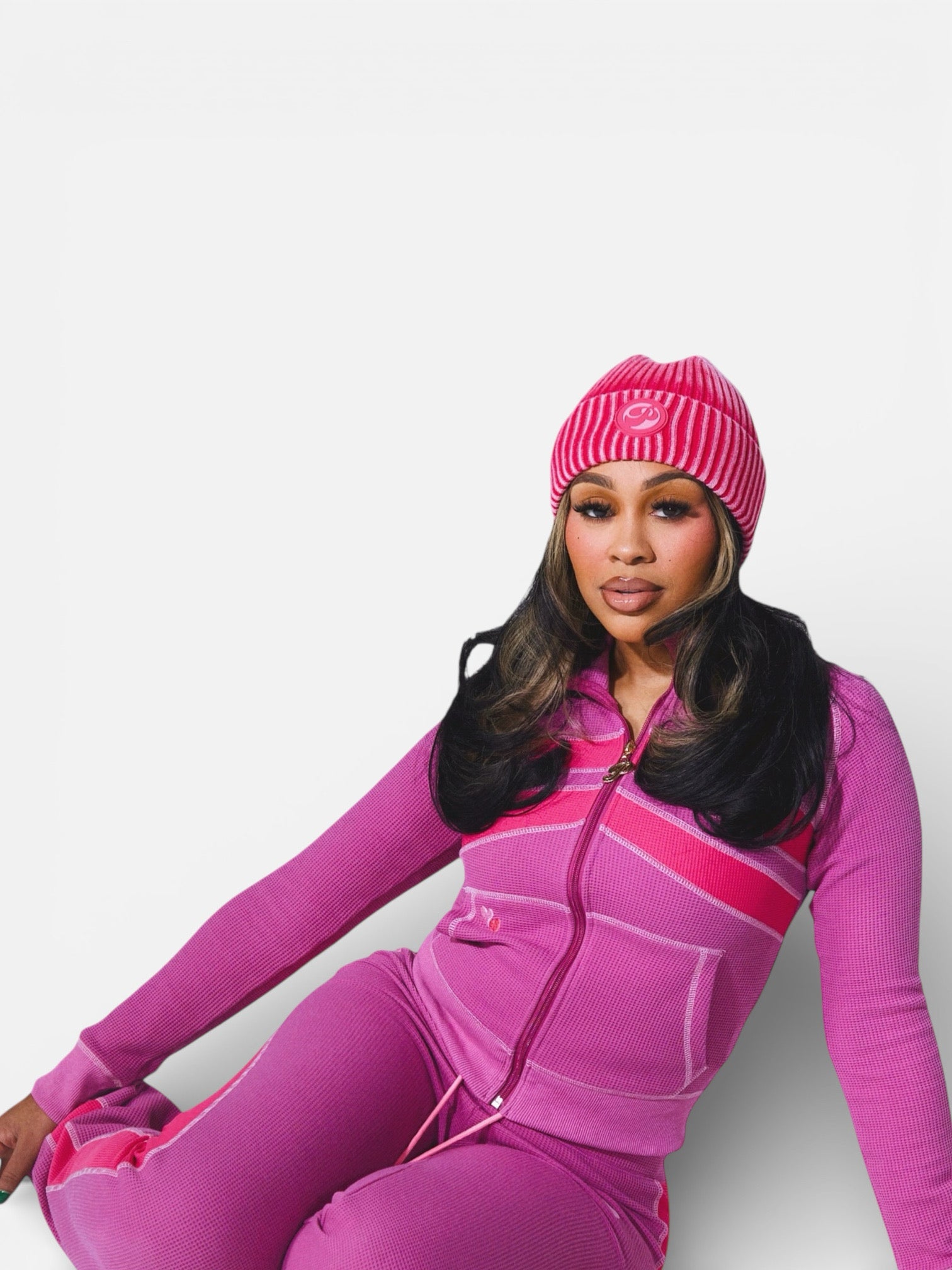 Plum hearts Waffle knit