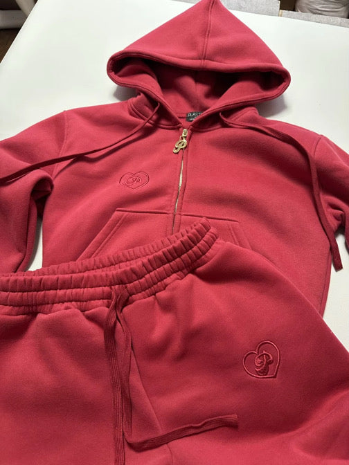 Rose Heat Fleece Set