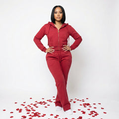 Rose Heat Fleece Set